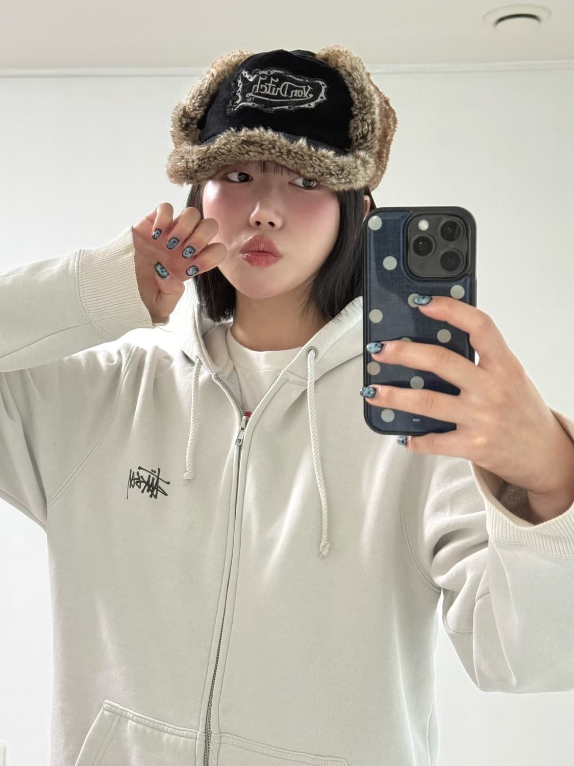 본더치 블랙 트루퍼 햇 상품이미지4