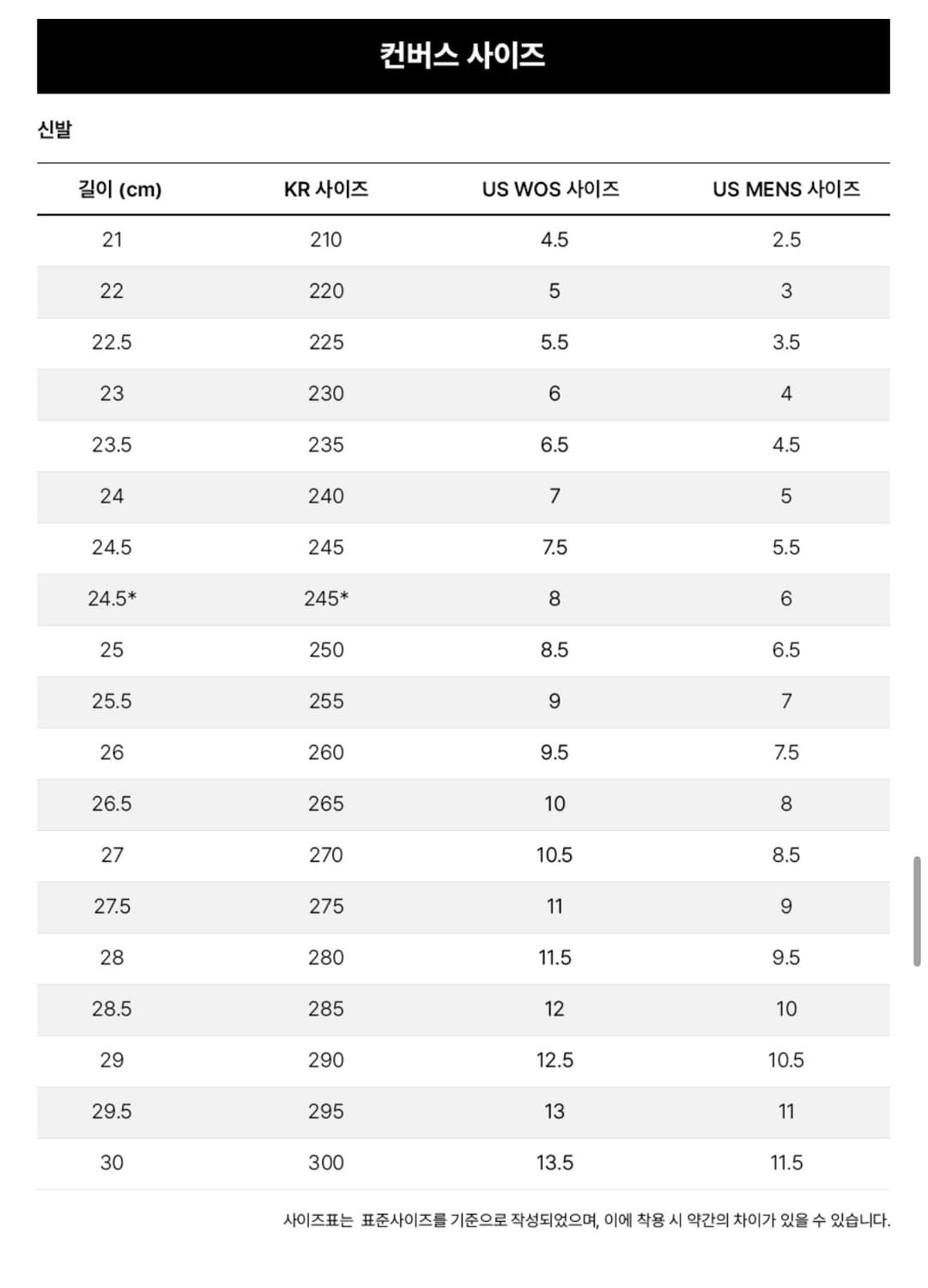 컨버스 척테일러 올스타 클래식 핑크 250 상품이미지2