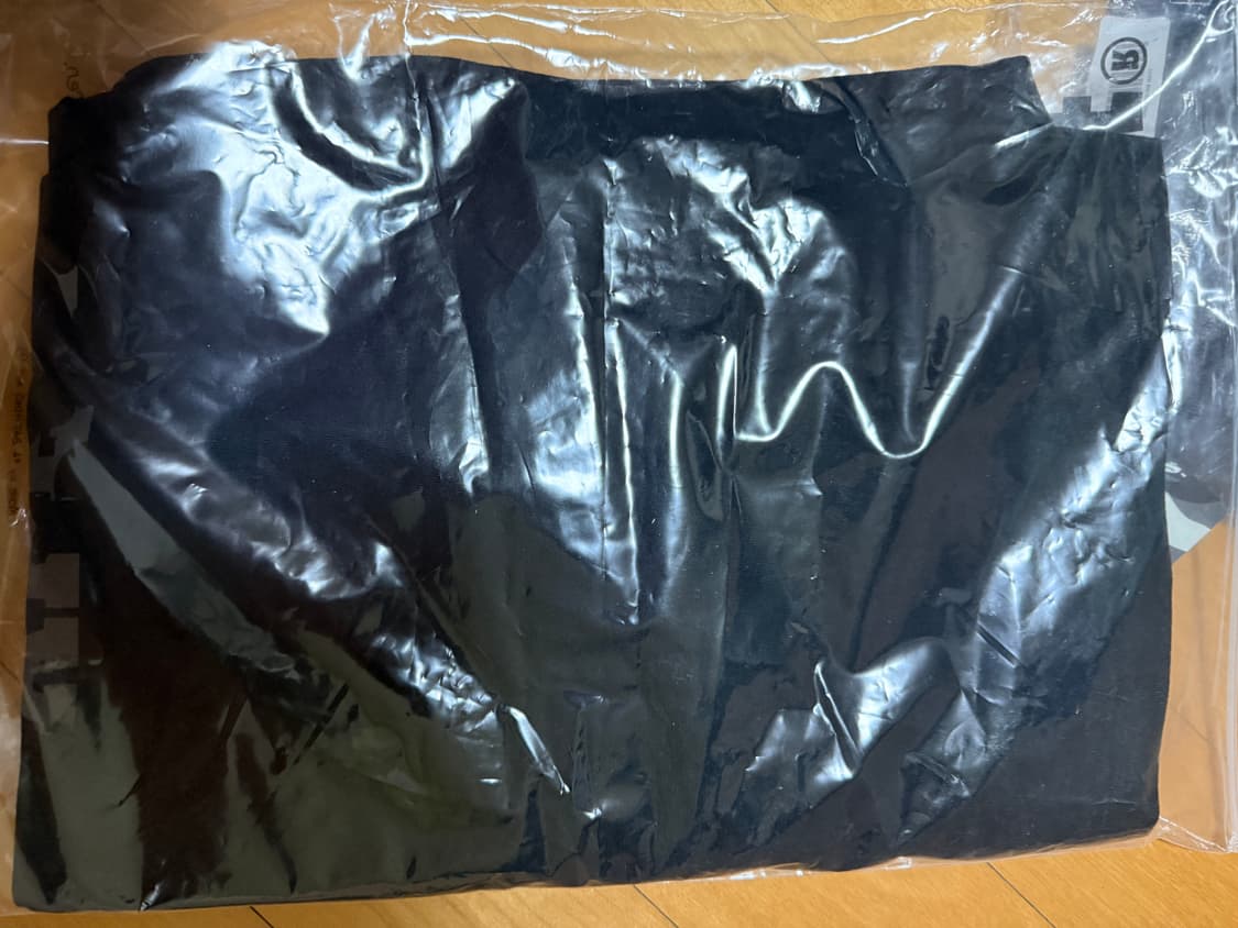 (XL)베이프 시티 카모 컬리지 롱슬리브 티셔츠 블랙 jk 상품이미지2