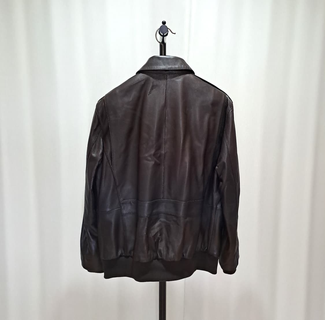 (택포) 다니엘크레뮤 양가죽 A-2 항공자켓 L B740 상품이미지5