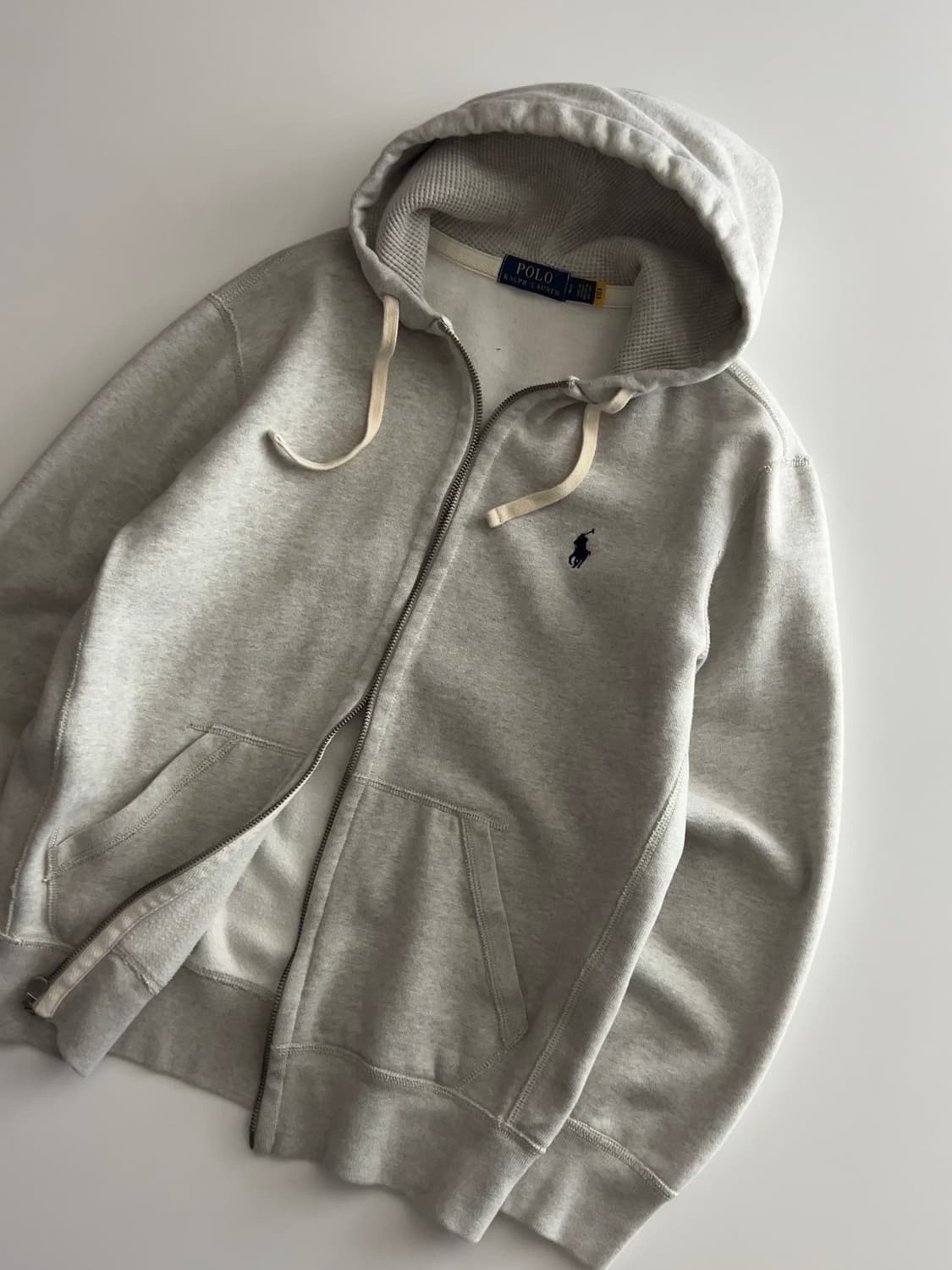 폴로 랄프로렌 써멀 후드 집업 S 상품이미지3