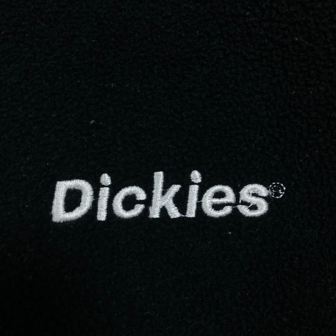디키즈 스몰 로고 블랙 플리스 자켓 상품이미지2
