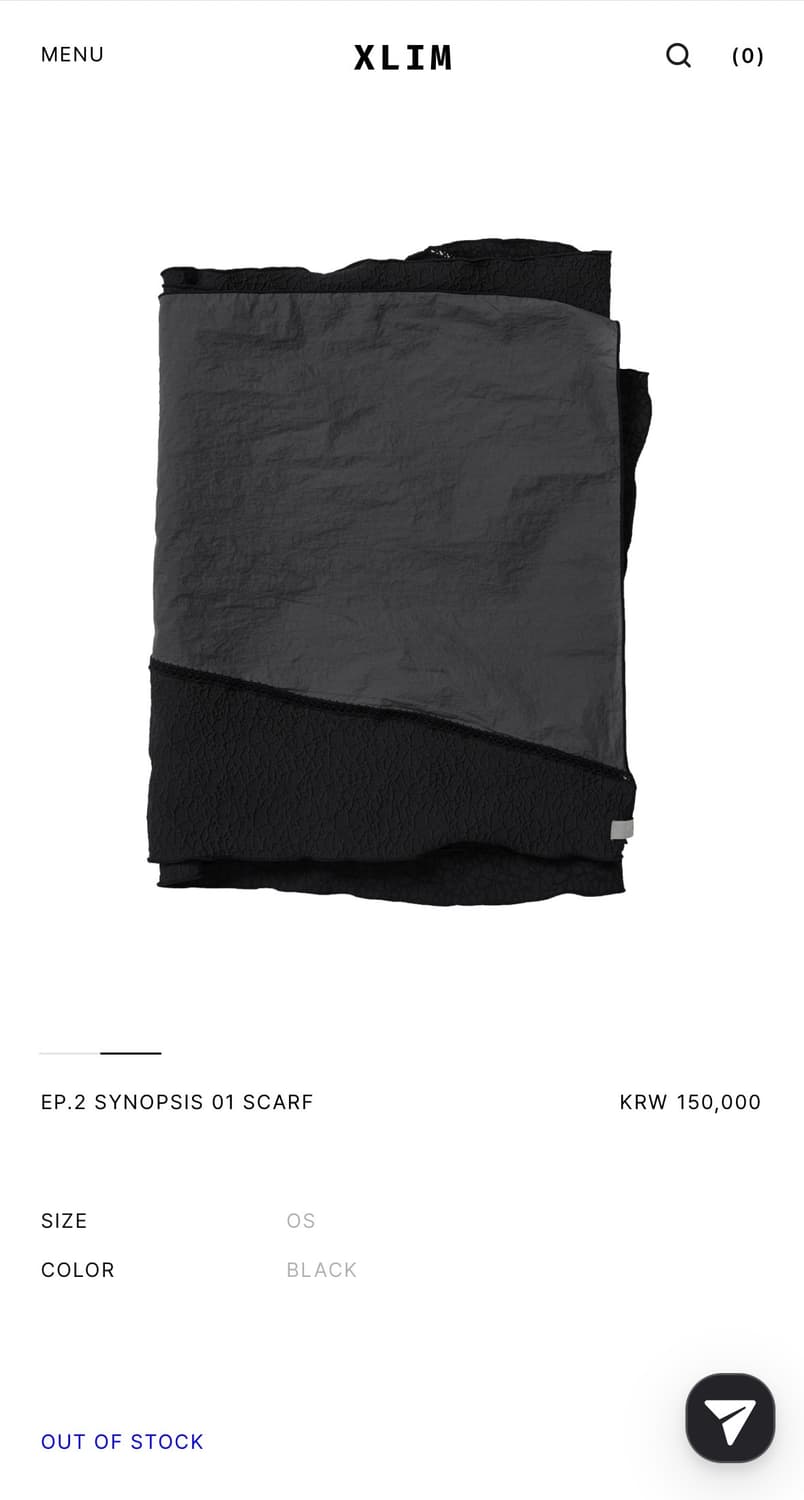 xlim ep.2 시놉시스 01 scarf 판매합니다 상품이미지2