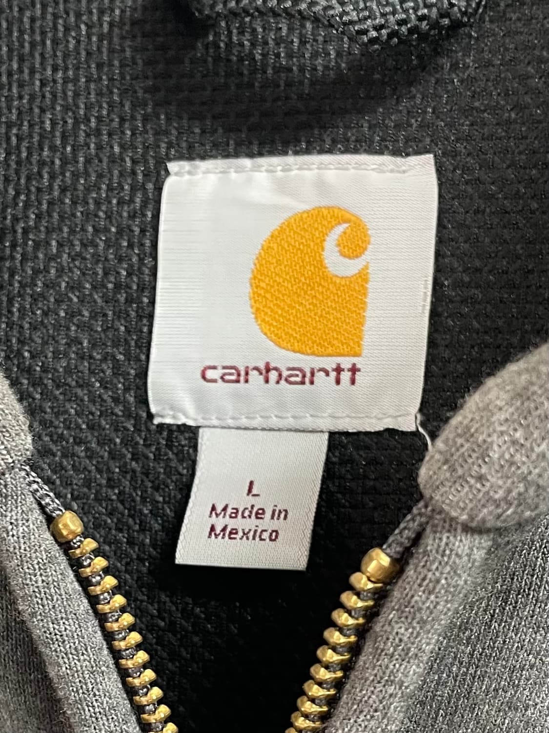 칼하트 그레이 써멀 후드집업 (on.172)   상품이미지6