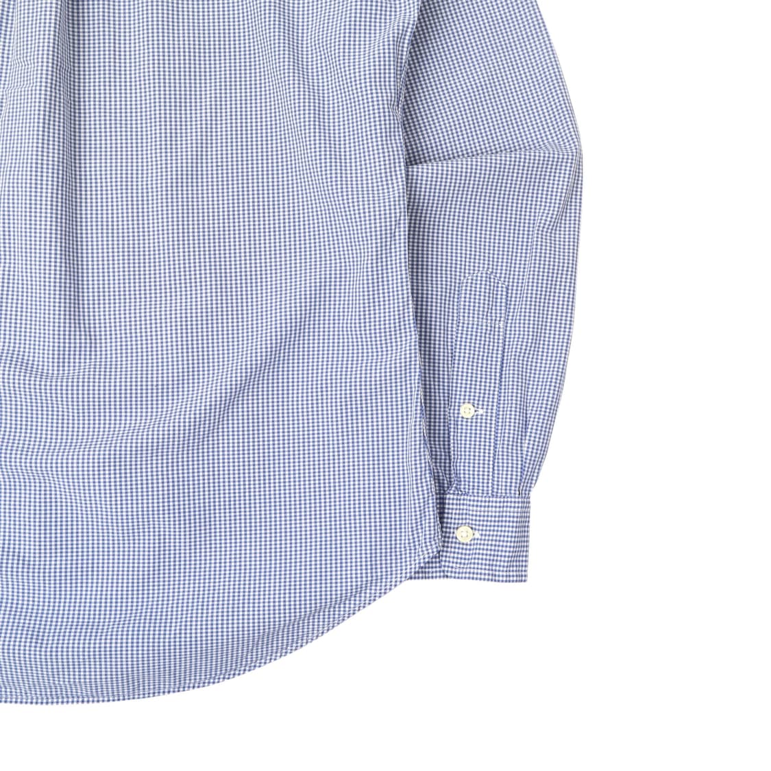 폴로 랄프로렌 블루 깅엄체크 코튼 셔츠 상품이미지7