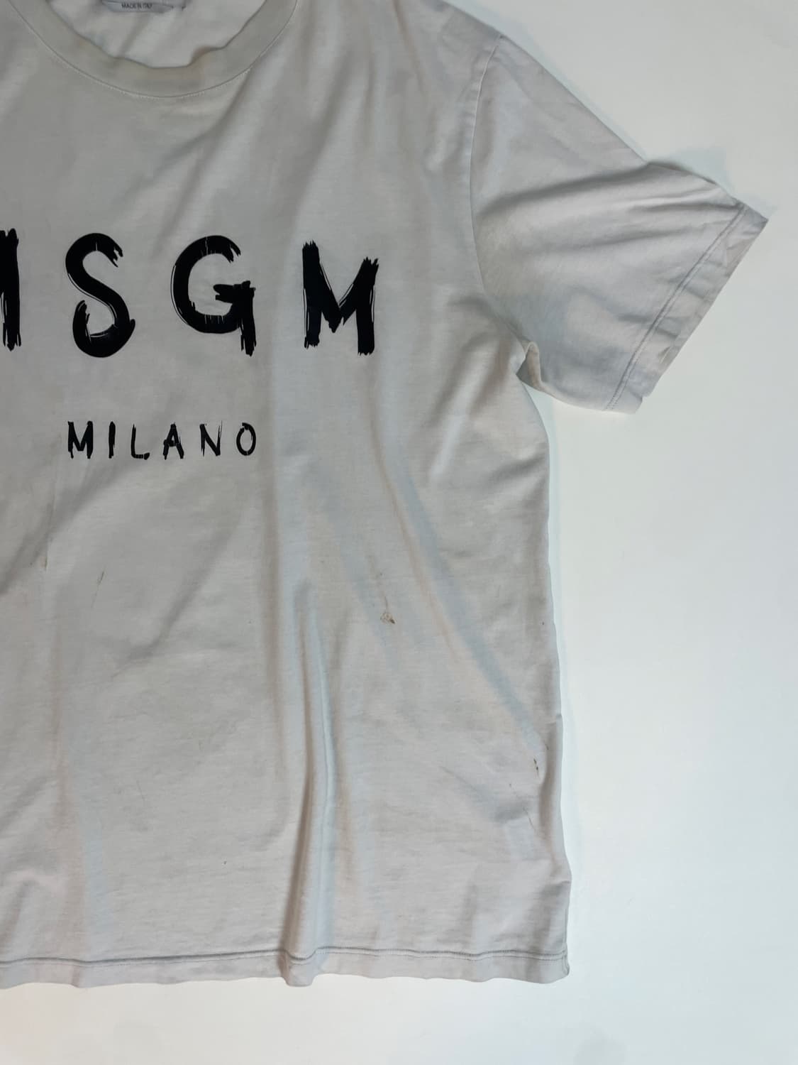 MSGM 로고 티셔츠  상품이미지3