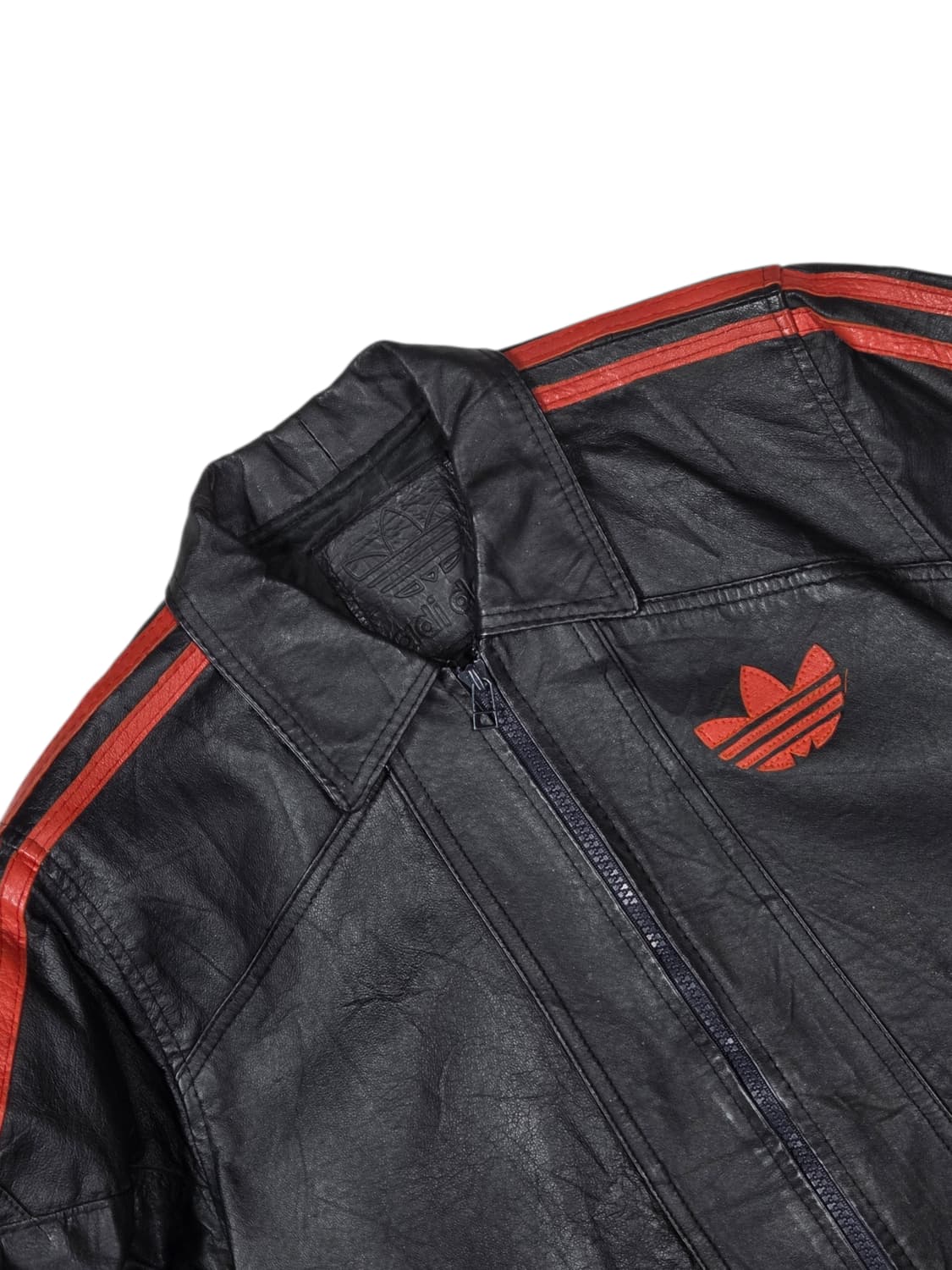 아디다스 가죽 파이어버드 트랙탑 자켓 S 상품이미지3