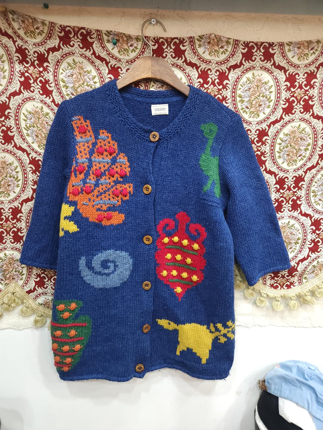 베네통 울 니트 가디건 이태리제작

 상품이미지2