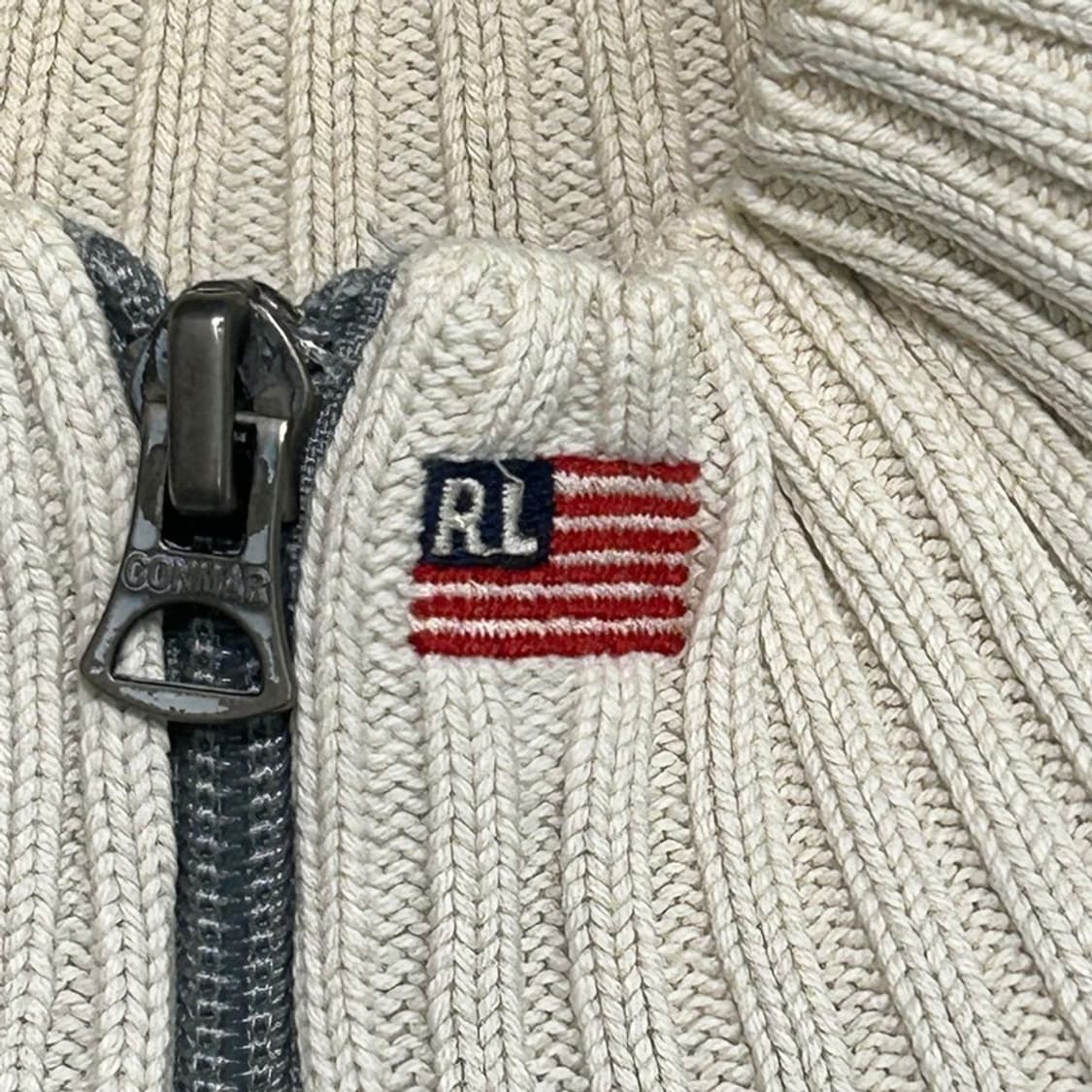 폴로랄프로렌 성조기 하프집업 니트 S 상품이미지4