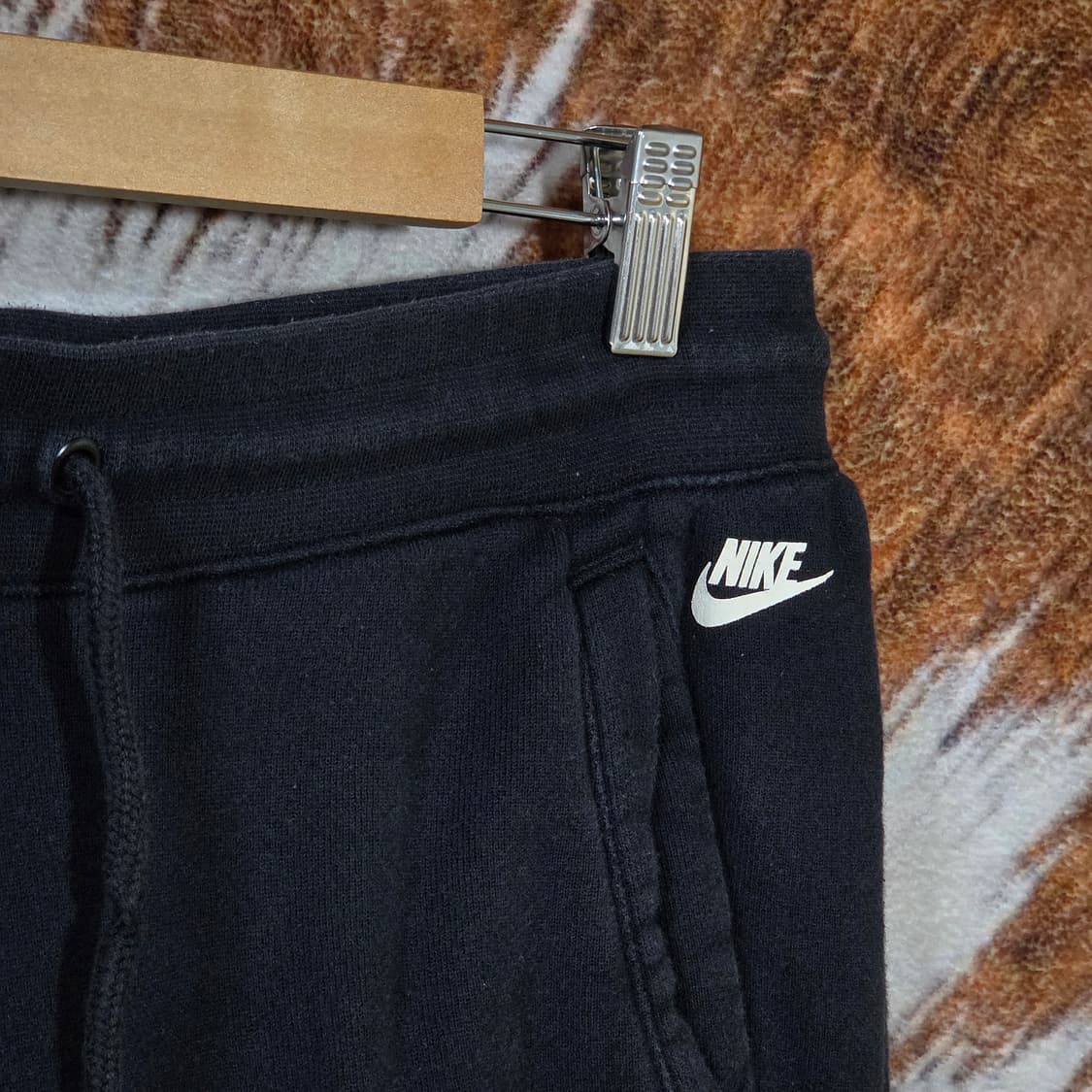 나이키 블랙 조거 트레이닝 팬츠 상품이미지2