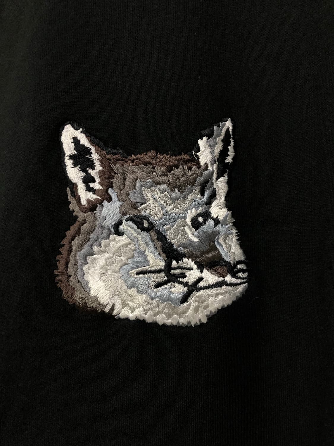 메종키츠네 양면 폭스헤드 맨투맨 L _ 블랙 상품이미지2