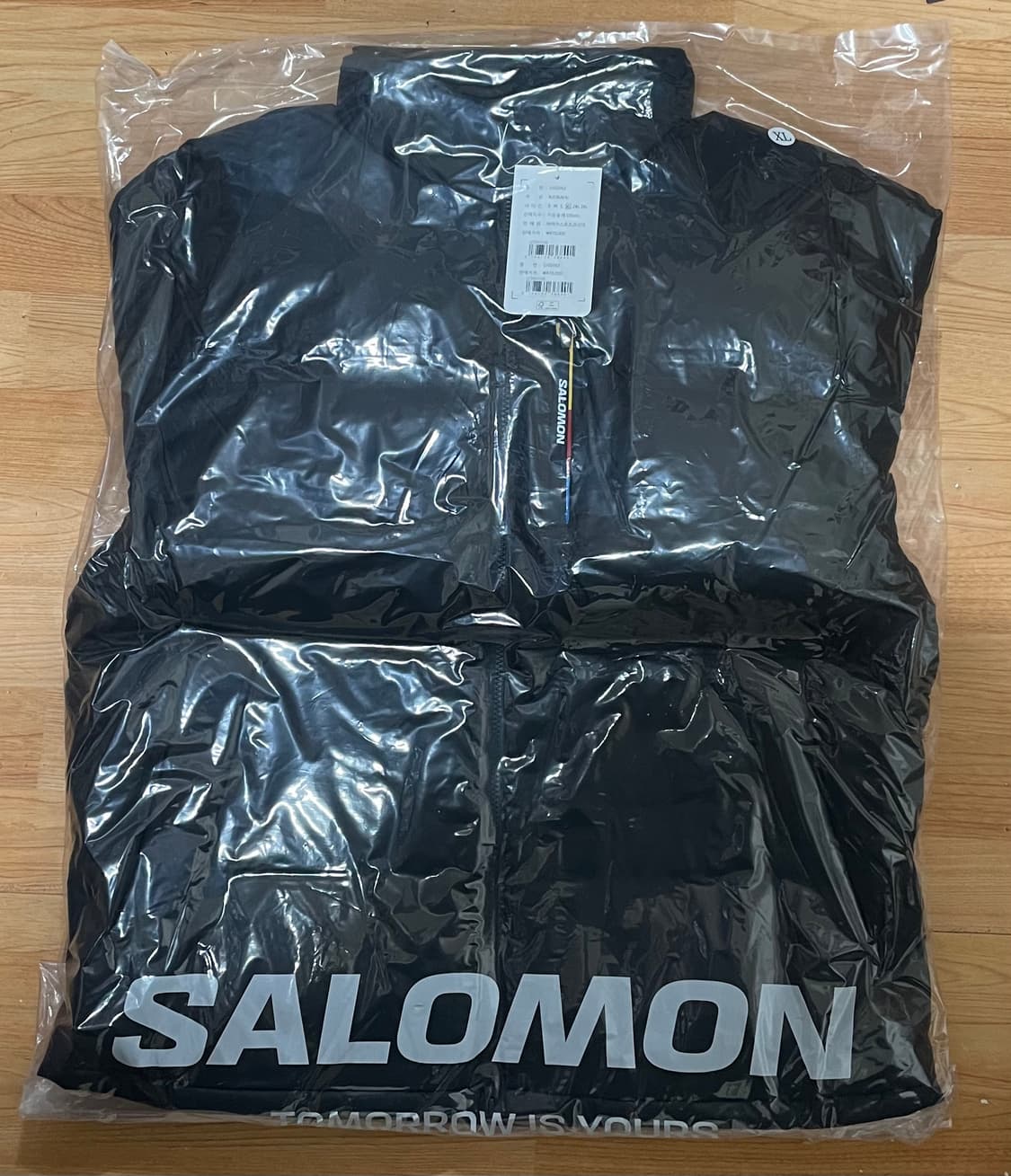 [XL] 살로몬 컨투어다운 자켓 블랙 새상품 팝니다 상품이미지2