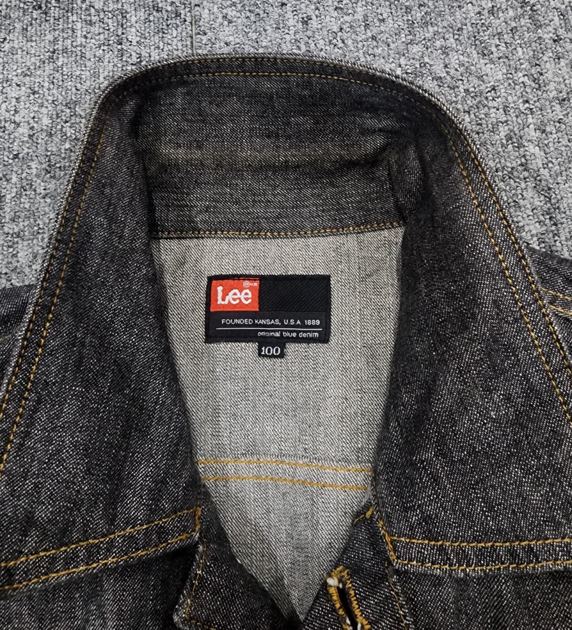 Lee 리 빈티지 데님자켓 청자켓 100 상품이미지4