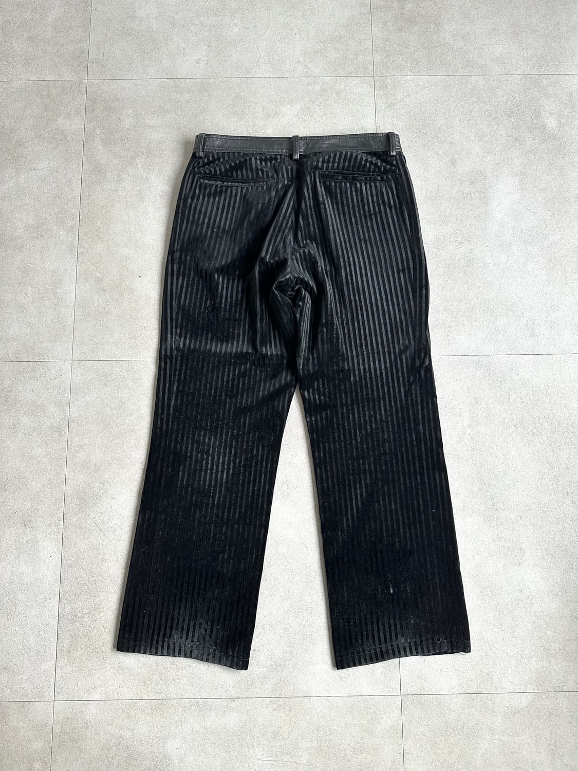 엠포리오 아르마니 벨벳 스트라이프 팬츠 상품이미지6