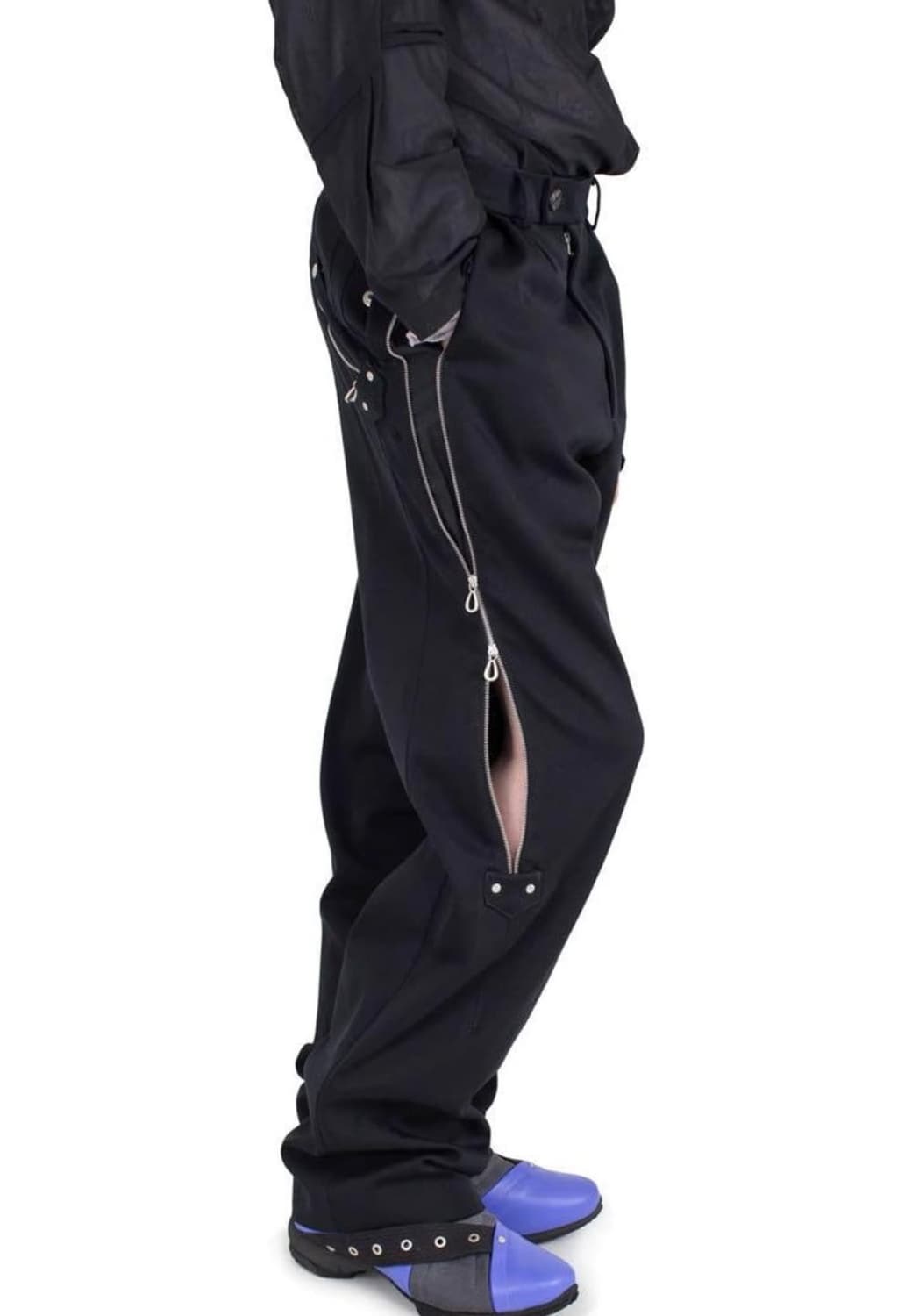 키코 녹스 트라우저 네이비색상 판매합니다. 상품이미지2