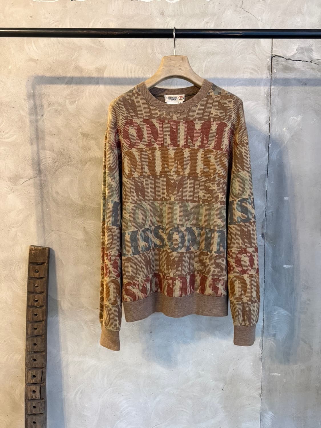 미쏘니 니트 남성100-105 상품이미지10