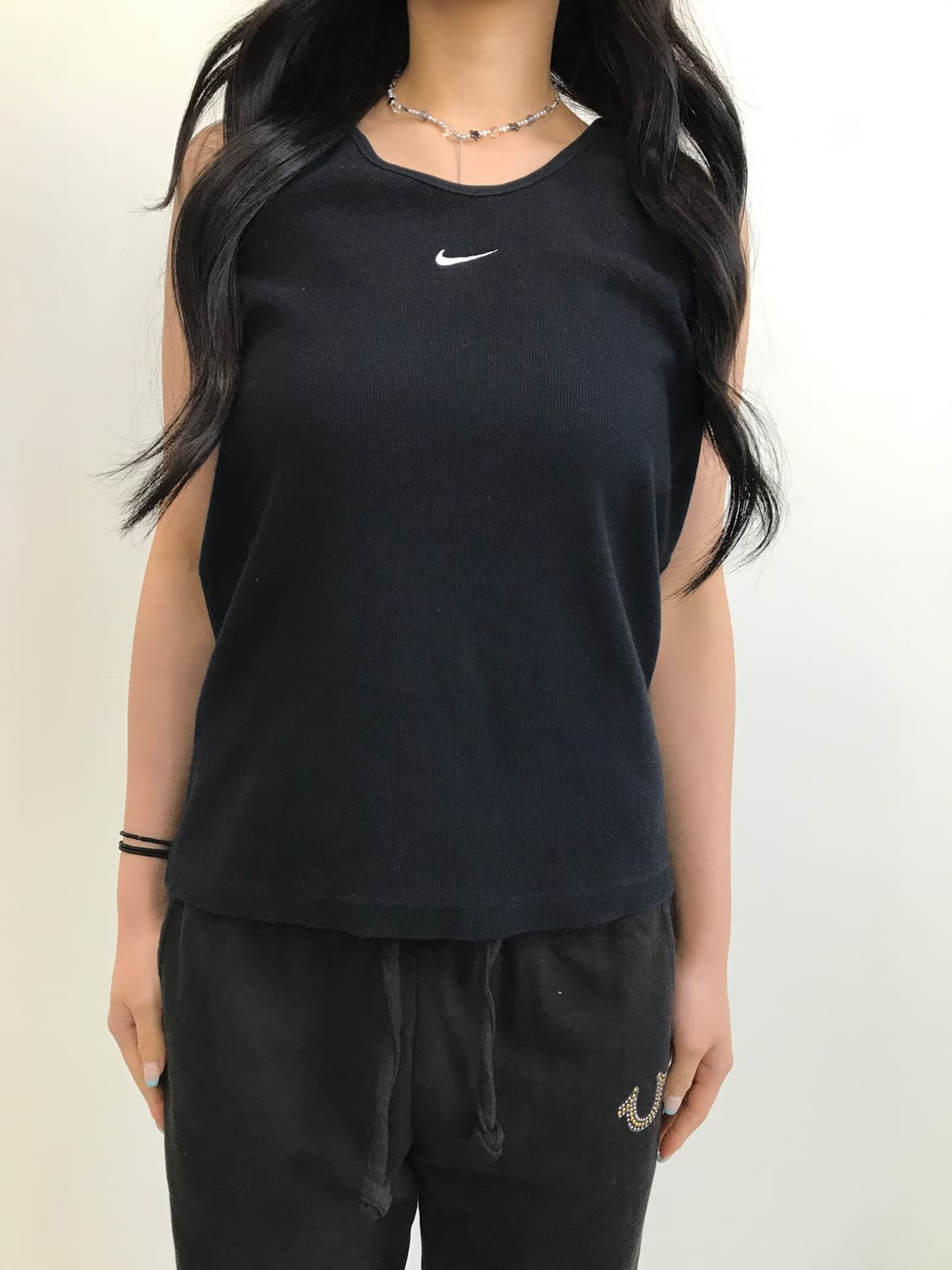 Nike Mini Swoosh Sleeveless Black 상품이미지1