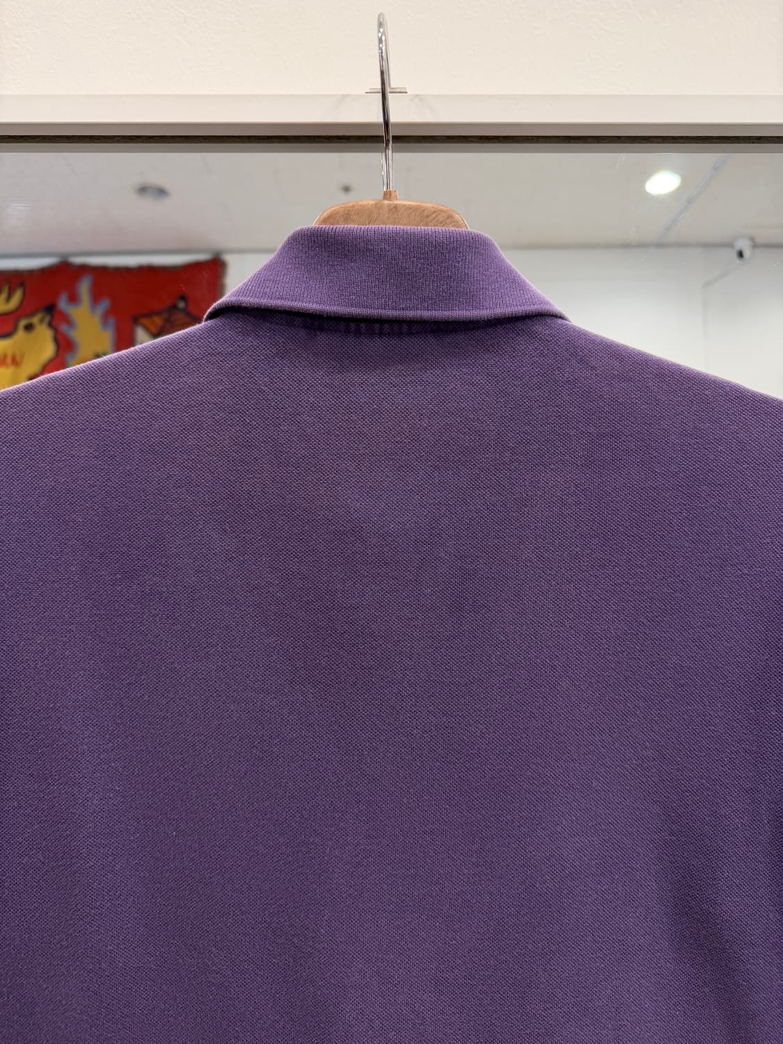 Lacoste 라코스테 카라티 pk 반팔 티셔츠 (purple) 상품이미지5
