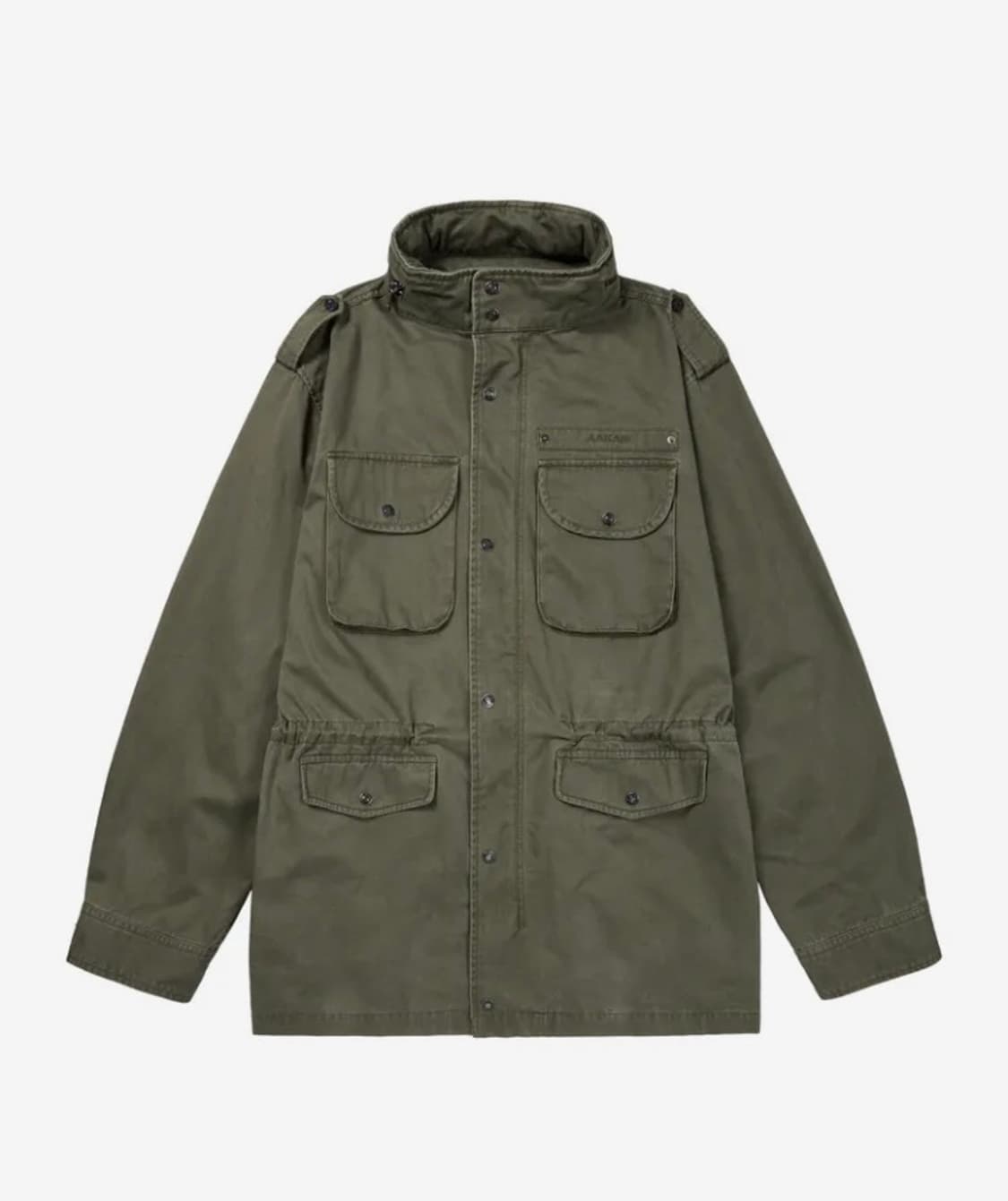 Washed Field Jacket (Khaki) 상품이미지1