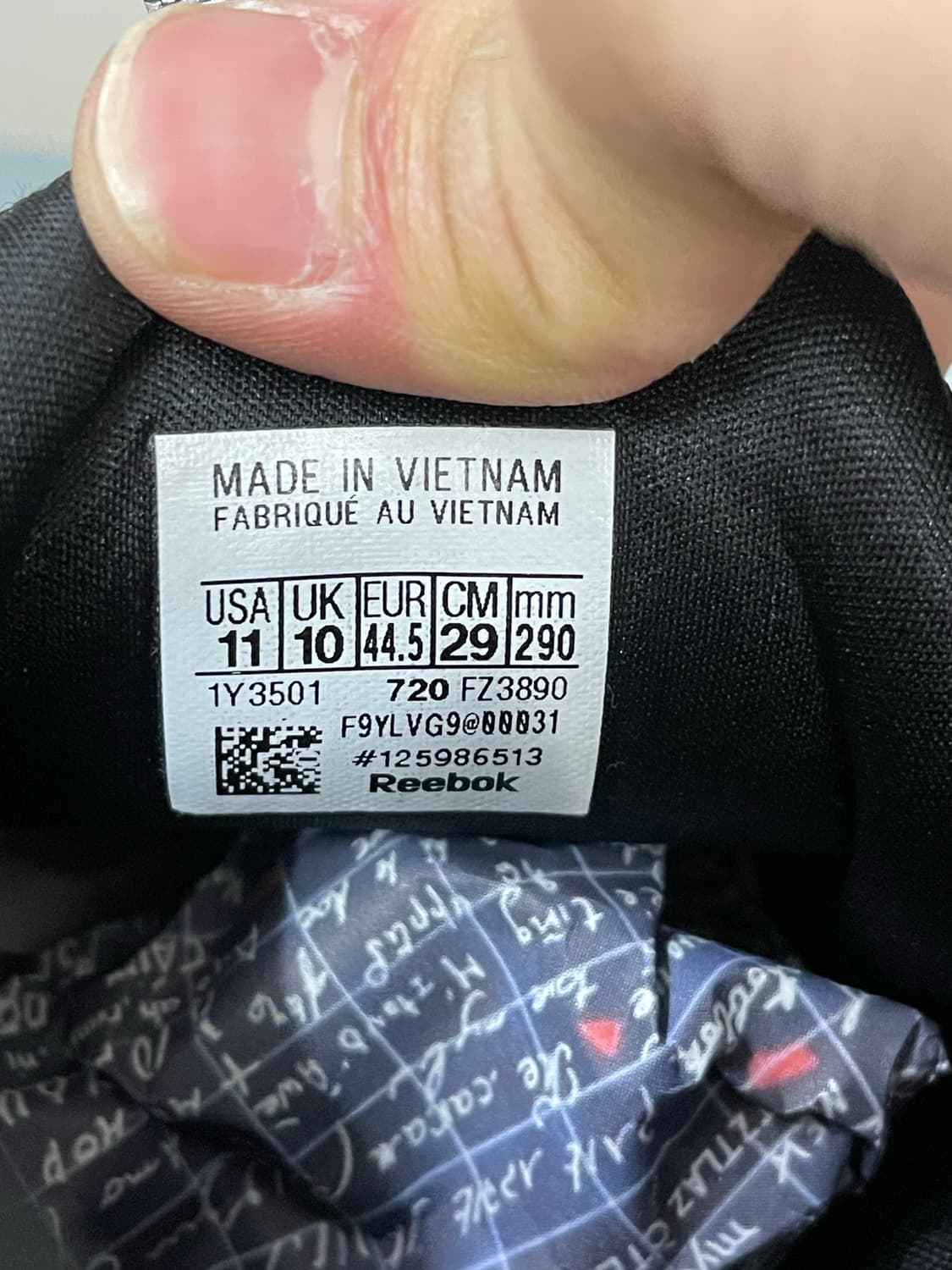 리복X준지 펌프 코트 블랙 290 (gr-5399) 상품이미지9