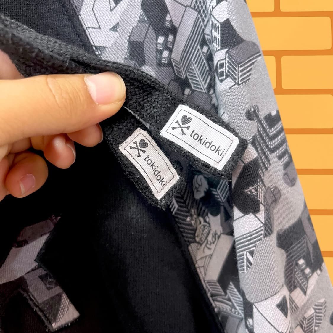 토키도키 그래픽 카모 후드 티셔츠 (L) 상품이미지4