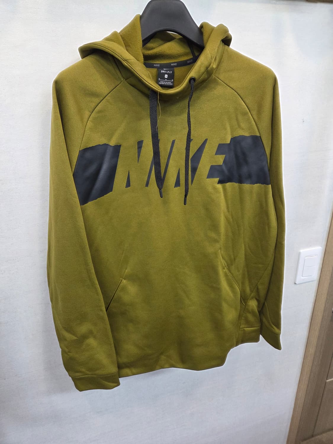 나이키 드라이핏 레더 로고 안감플리스 기능성 풀집후디 m 상품이미지4