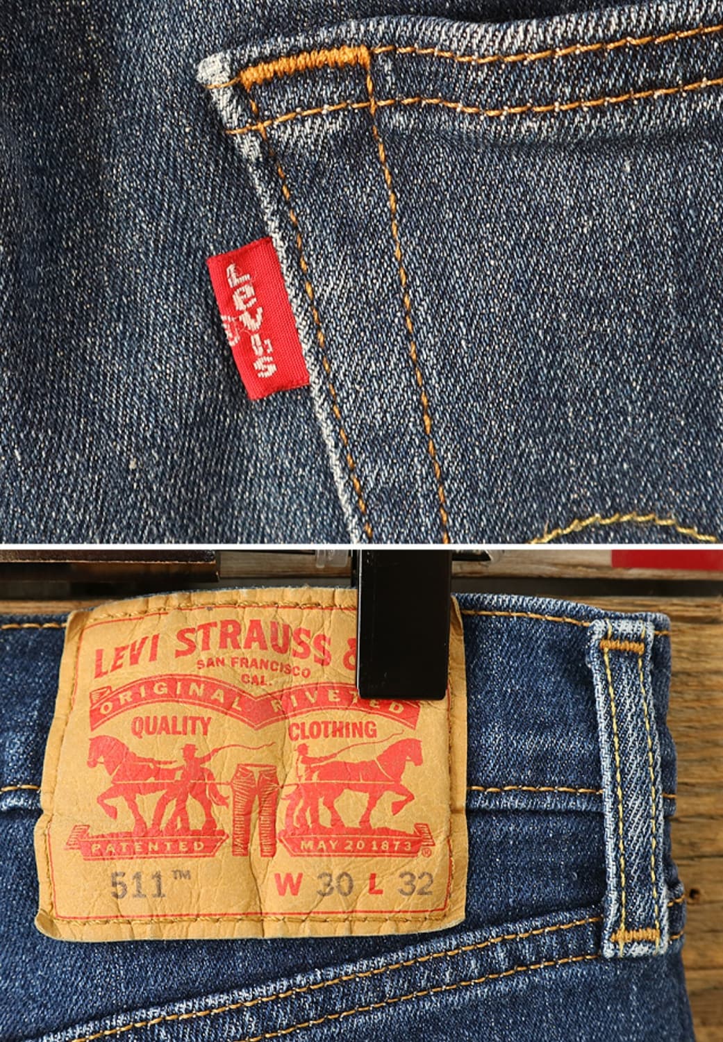 LEVIS 리바이스 511 슬림핏 데님
29사이즈  상품이미지6