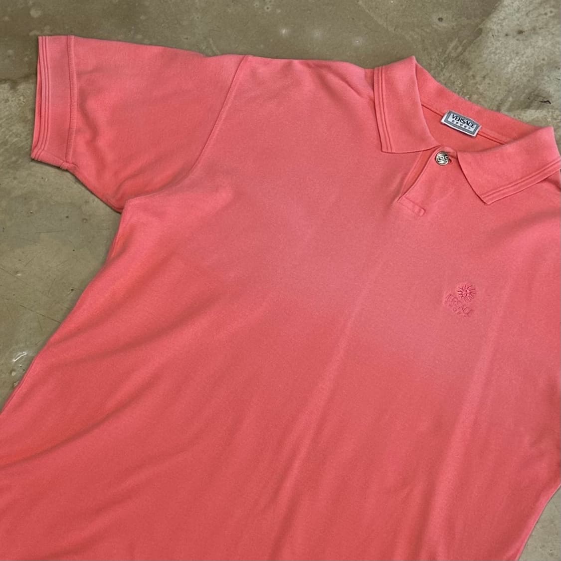 50 베르사체 스포츠 카라 반팔티 0331  상품이미지1