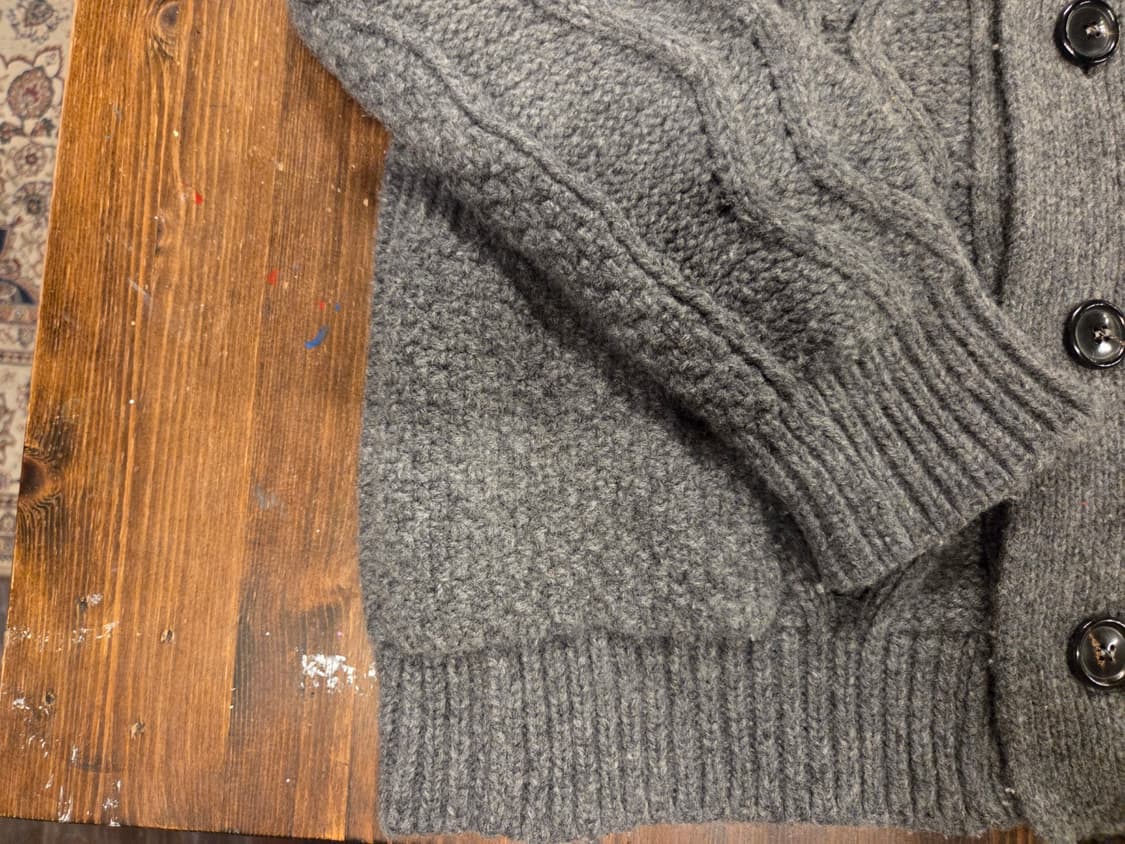 마리오 그리포니 케이블 카디건 상품이미지8