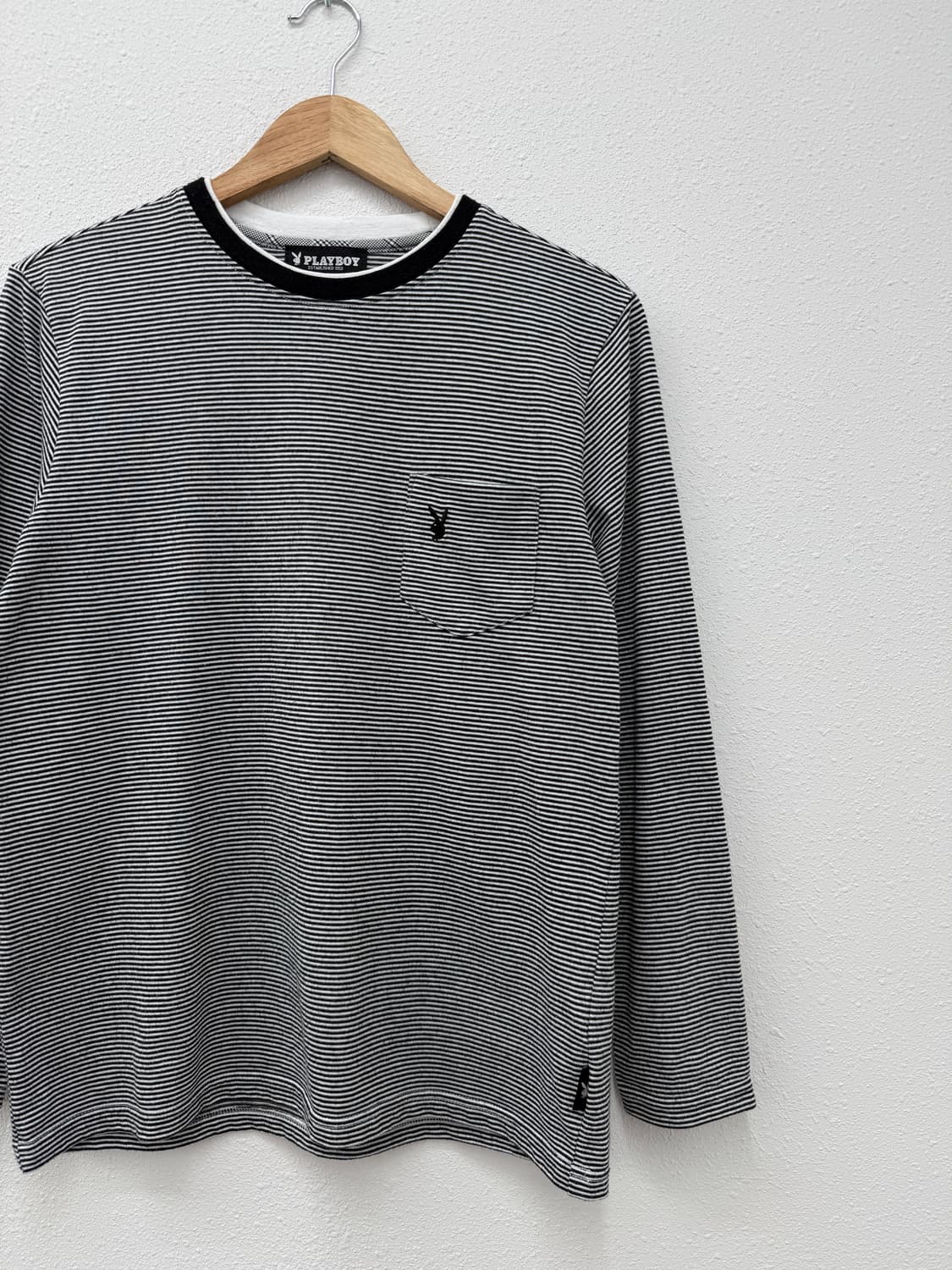 Play boy 스트라이프 포켓 롱슬리브 상품이미지2