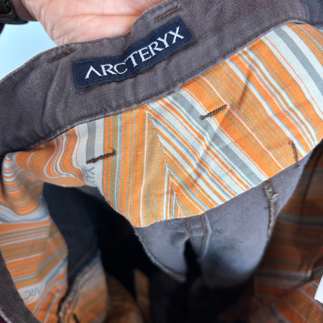 아크테릭스 브라운 면바지 상품이미지7