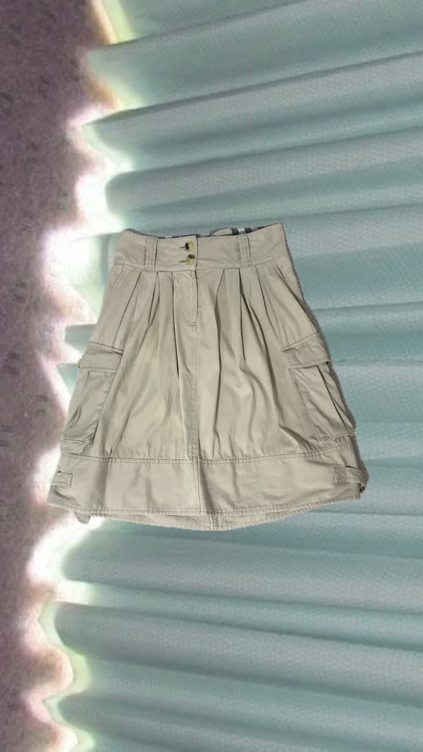 버버리 베이지 포켓 스커트 상품이미지1