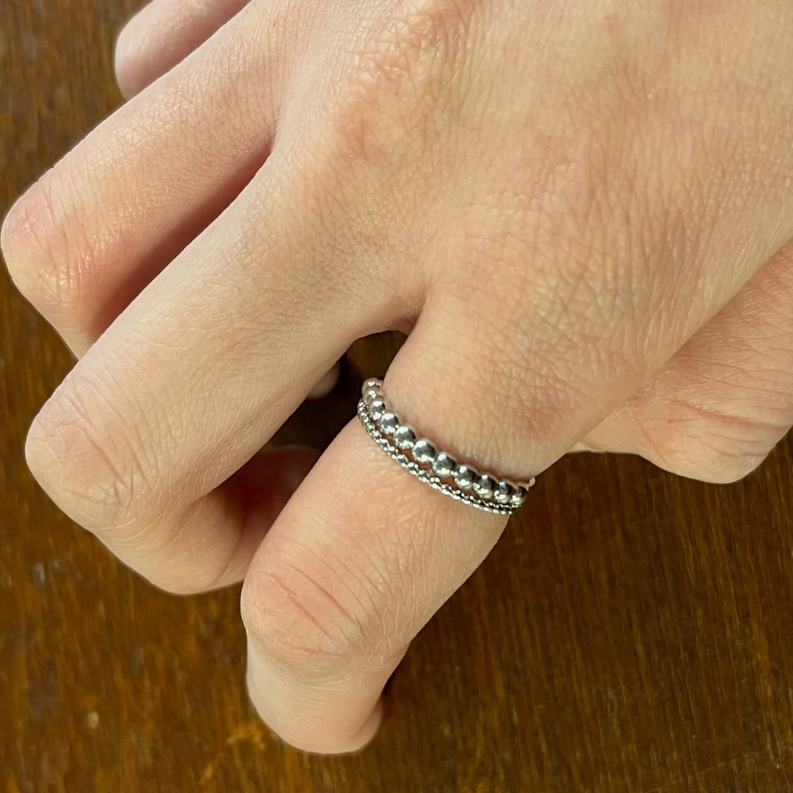 새상품 여성 신주 투라인 반지 실반지 상품이미지1