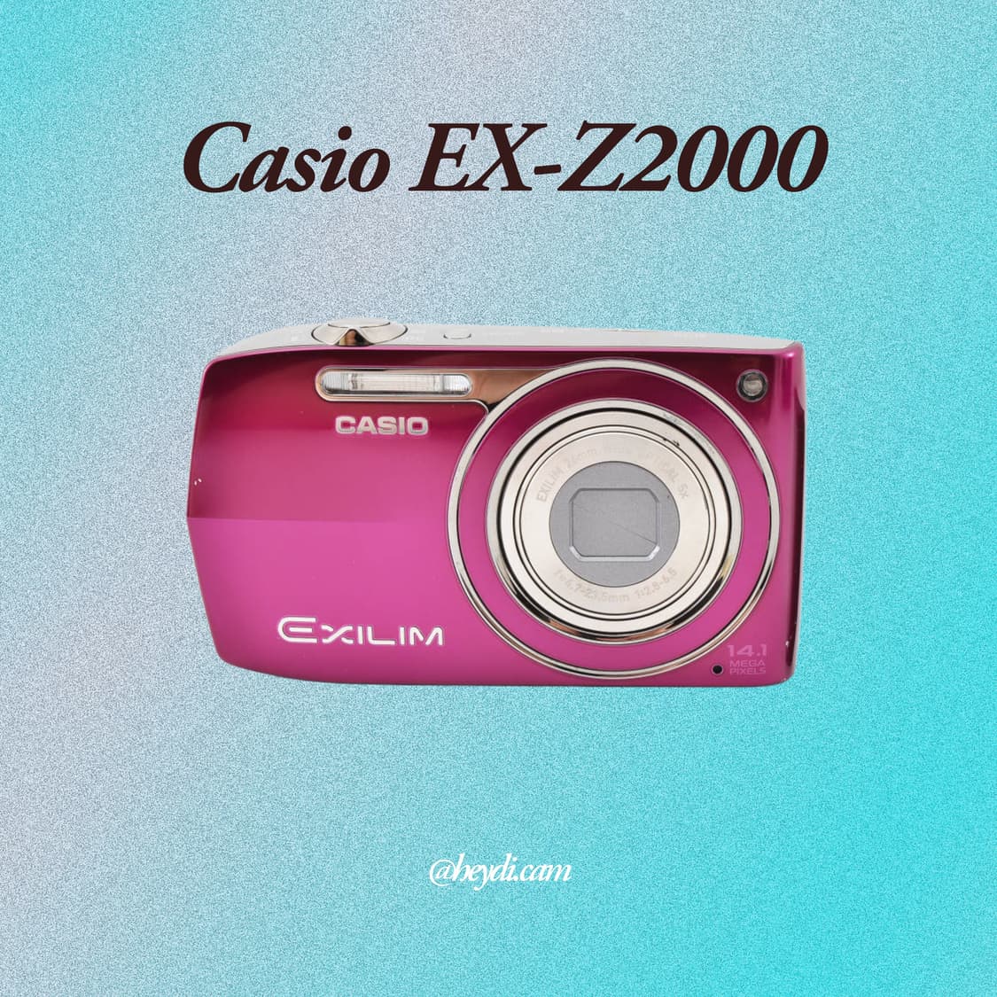 미품급) (로제, 모카, 아일릿) 카시오 엑슬림 z2000 로즈핑크 상품이미지1