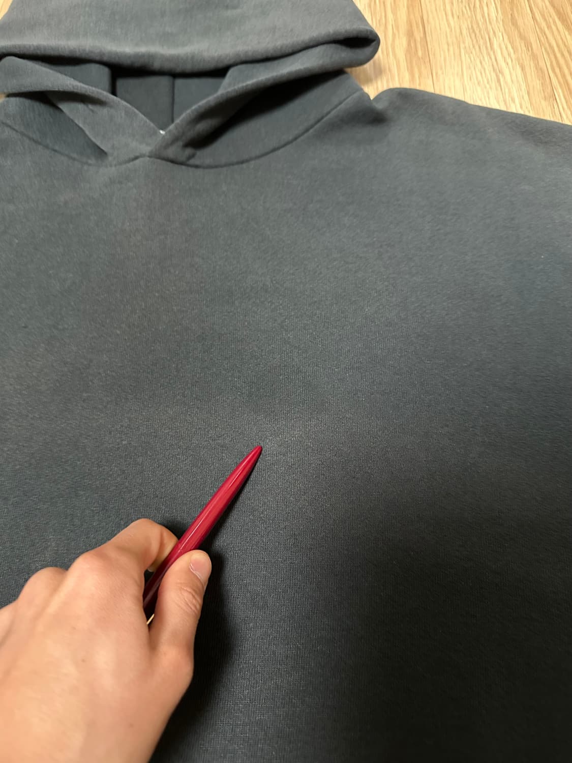 00s 빈티지 러셀 후드 그린 XL 선페이딩 상품이미지6