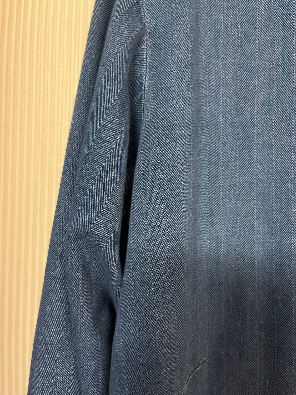 유니버셜웍스 헤링본 데님 트레베일 오버셔츠 (M) 상품이미지4