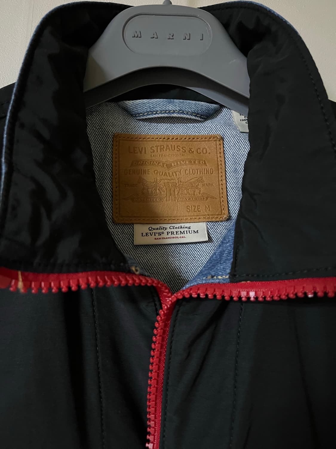 리바이스 모크넥 트러커 데님 자켓 M 상품이미지4