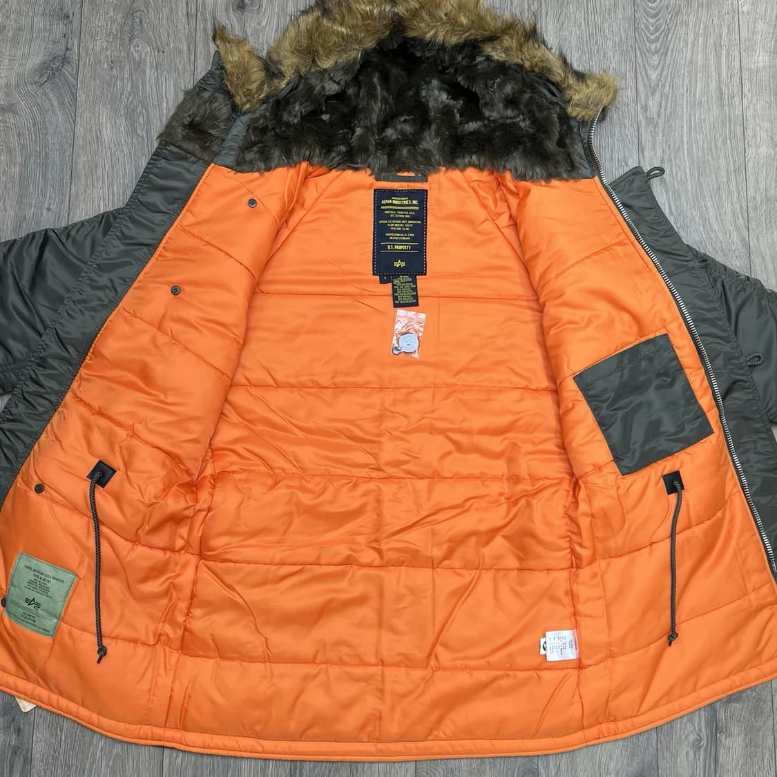 10s 알파인더스트리 N-3B 파카 슬림핏 상품이미지2