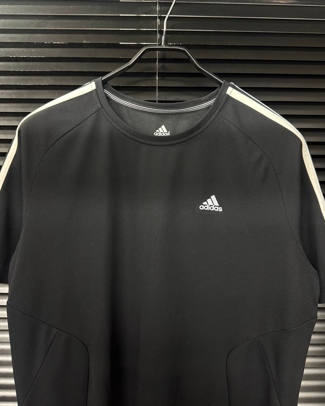 아디다스 클라이마라이트 삼선 기능성 반팔 티셔츠 런닝 헬스 110 2XL 상품이미지2