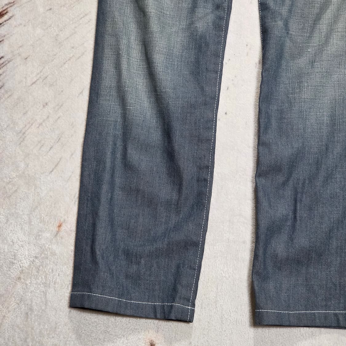 캘빈 클라인 워시드 블루 데님팬츠 상품이미지6