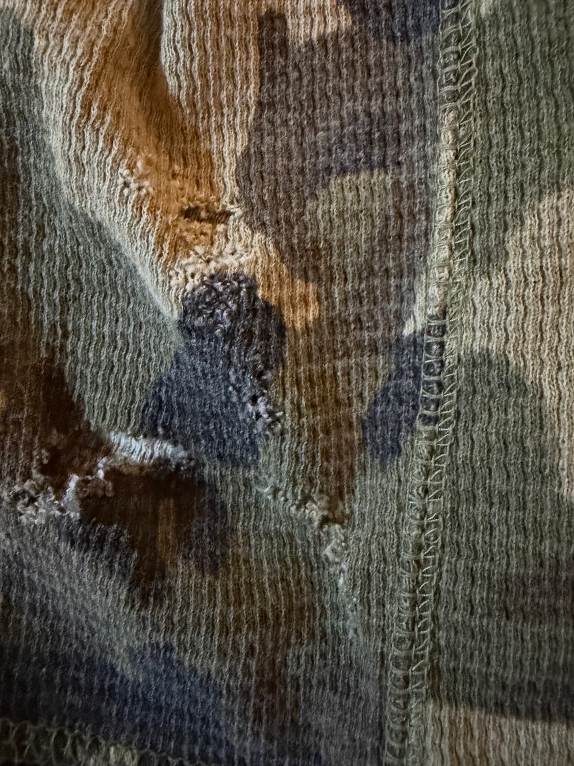 Camo Waffle Knit Long-Sleeve 상품이미지3