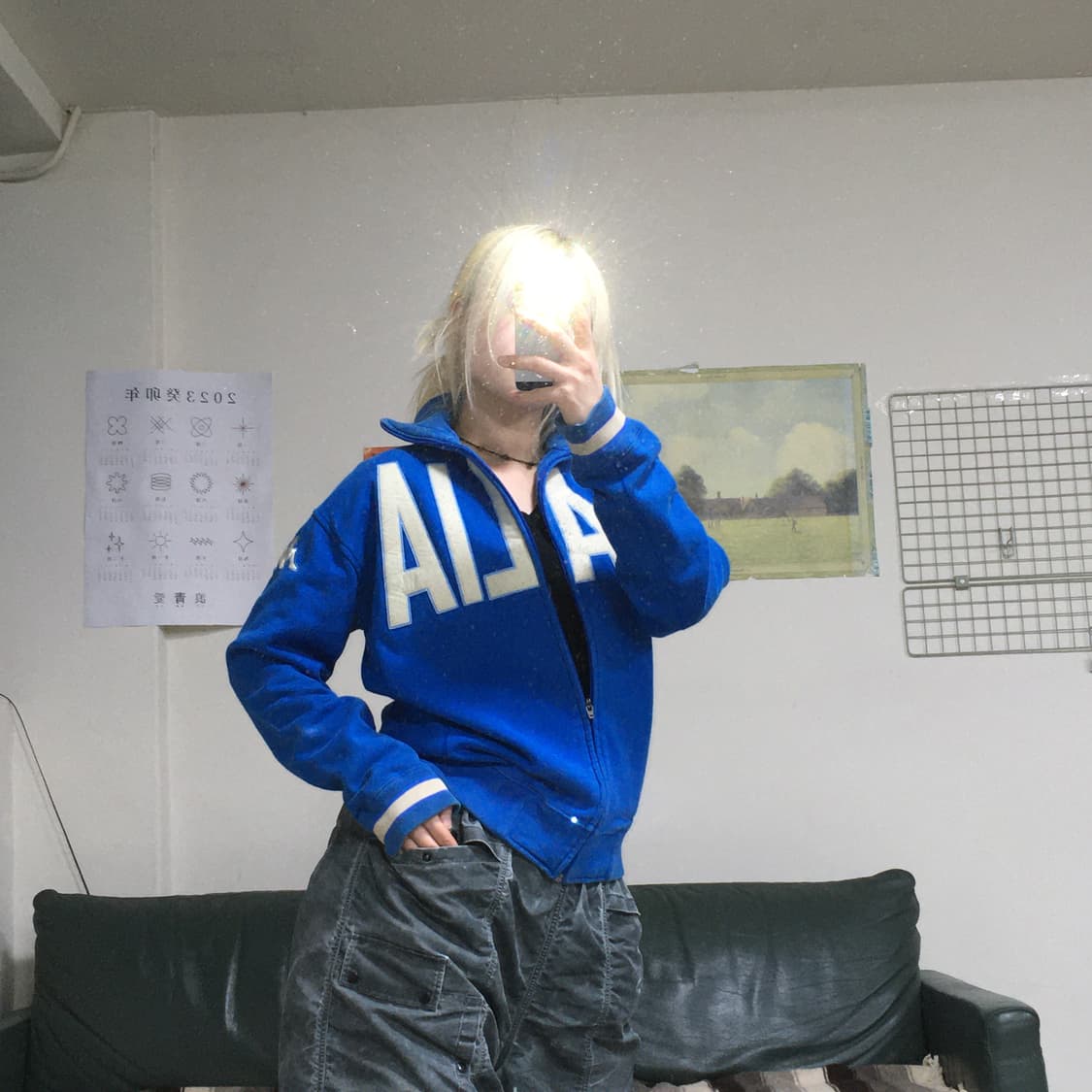 투티/0132 카파 kappa 이탈리아 기모 집업 트랙 y2k 상품이미지1