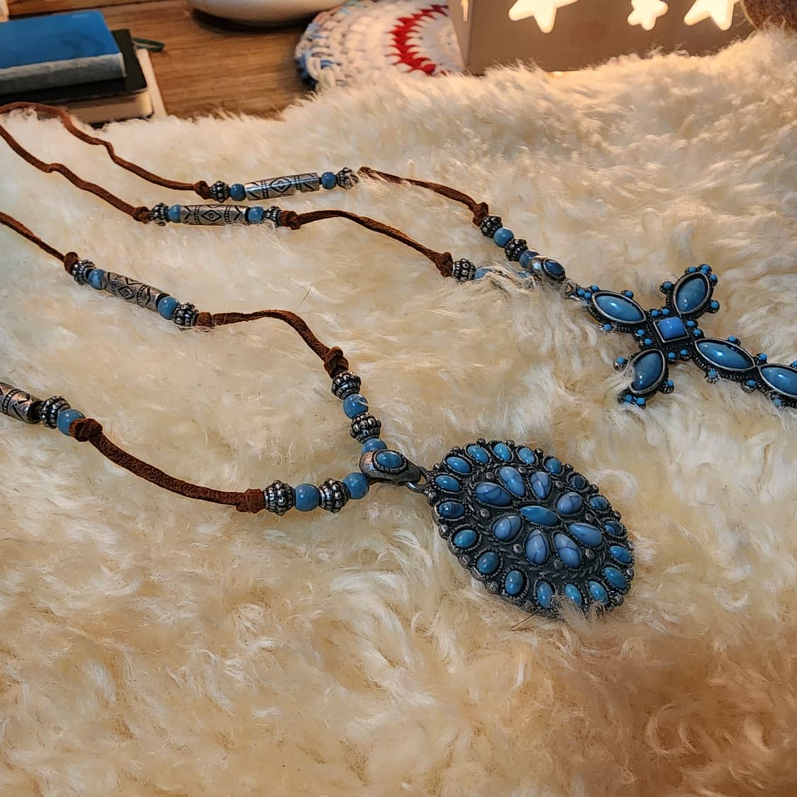 남녀공용 보헤미안 롱 목걸이 2종 상품이미지4