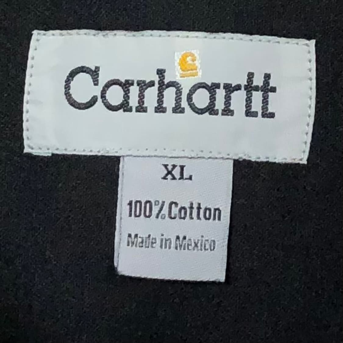 Xxl 칼하트 블랙 데님 셔츠 상품이미지3