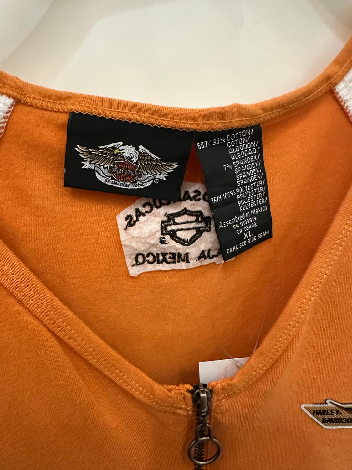 HARLEY-DAVIDSON 할리데이비슨 오렌지 슬리브리스 상품이미지3