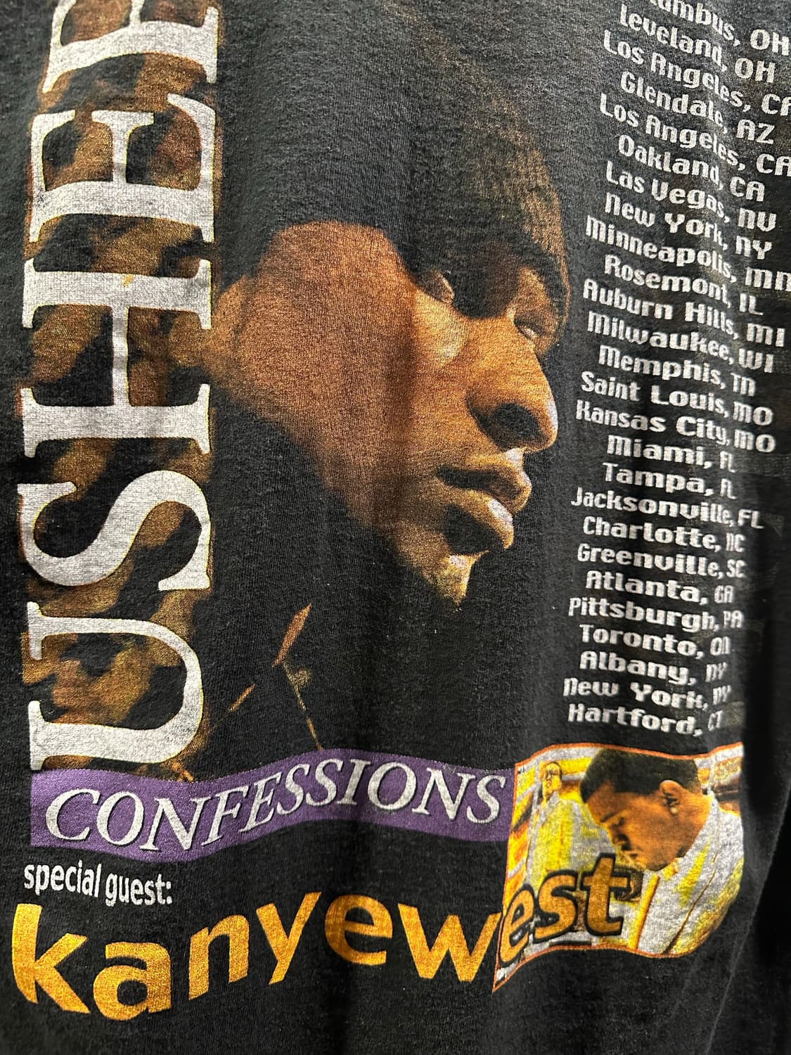 빈티지 00s 어셔 랩 티셔츠  상품이미지4