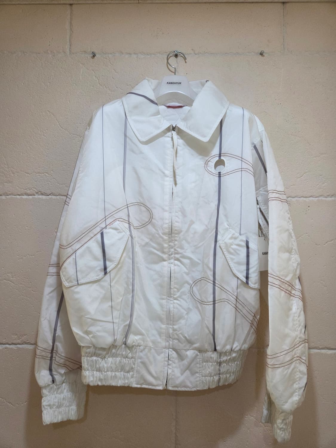 강혁 에어백 봄버 자켓 XL 사이즈 새상품 상품이미지1