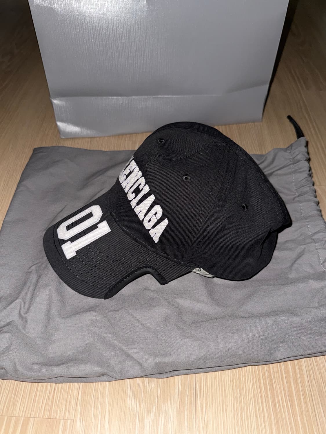 발렌시아가 바스켓볼 시리즈 캡 블랙 L [새상품] 상품이미지3