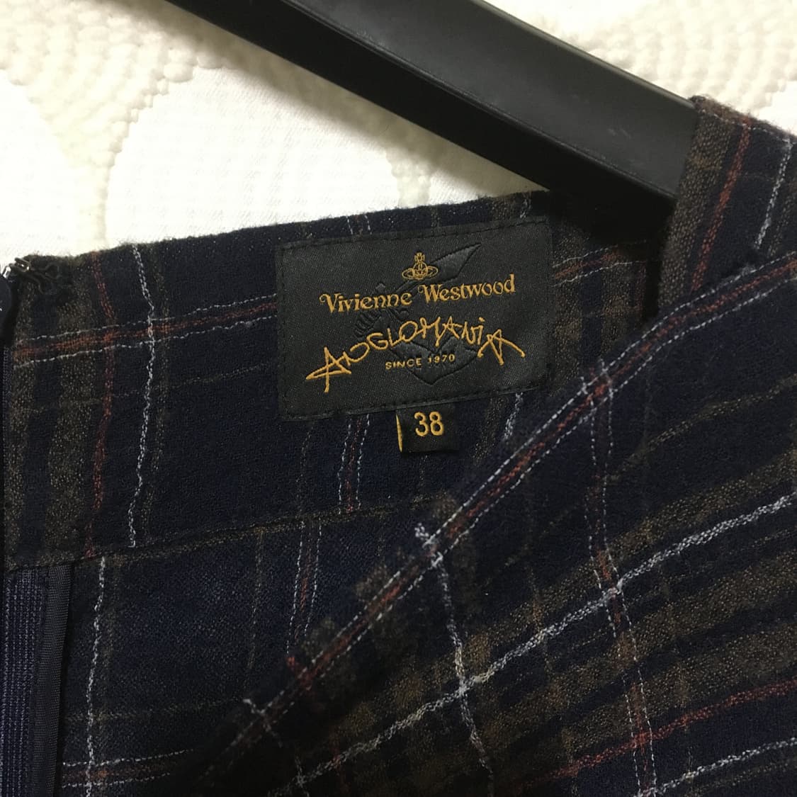 viviennewestwood체크 울 원피스 상품이미지6