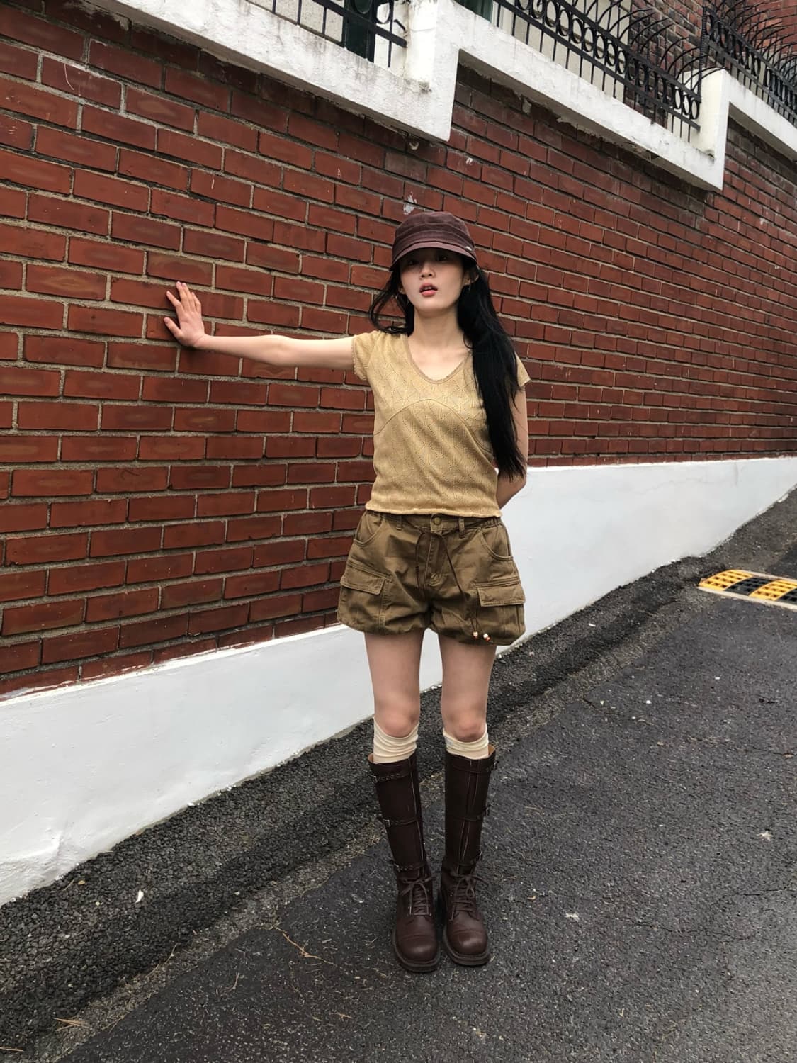 린넨 버킷햇 상품이미지3